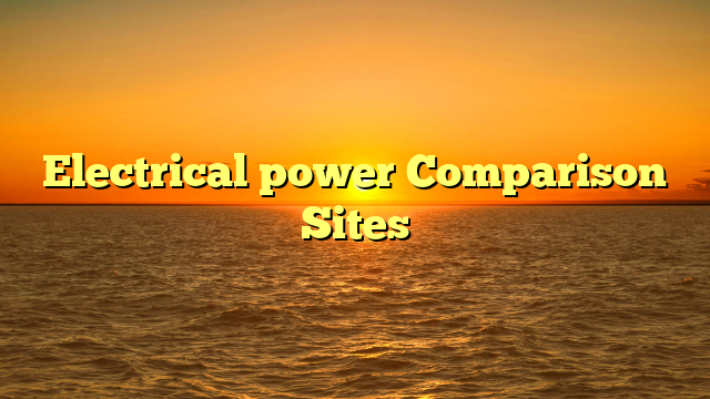 Electrical power Comparison Sites